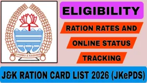 J&K Ration Card List 2026