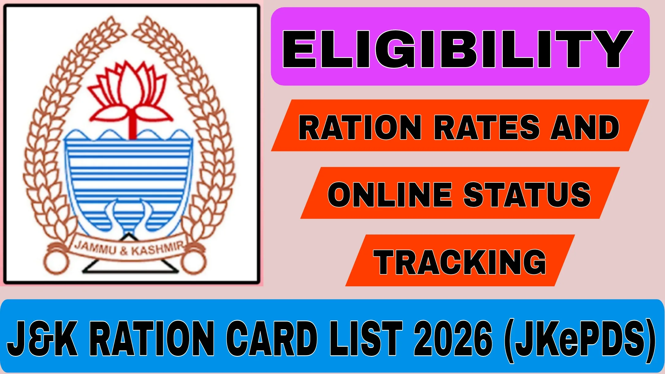 J&K Ration Card List 2026